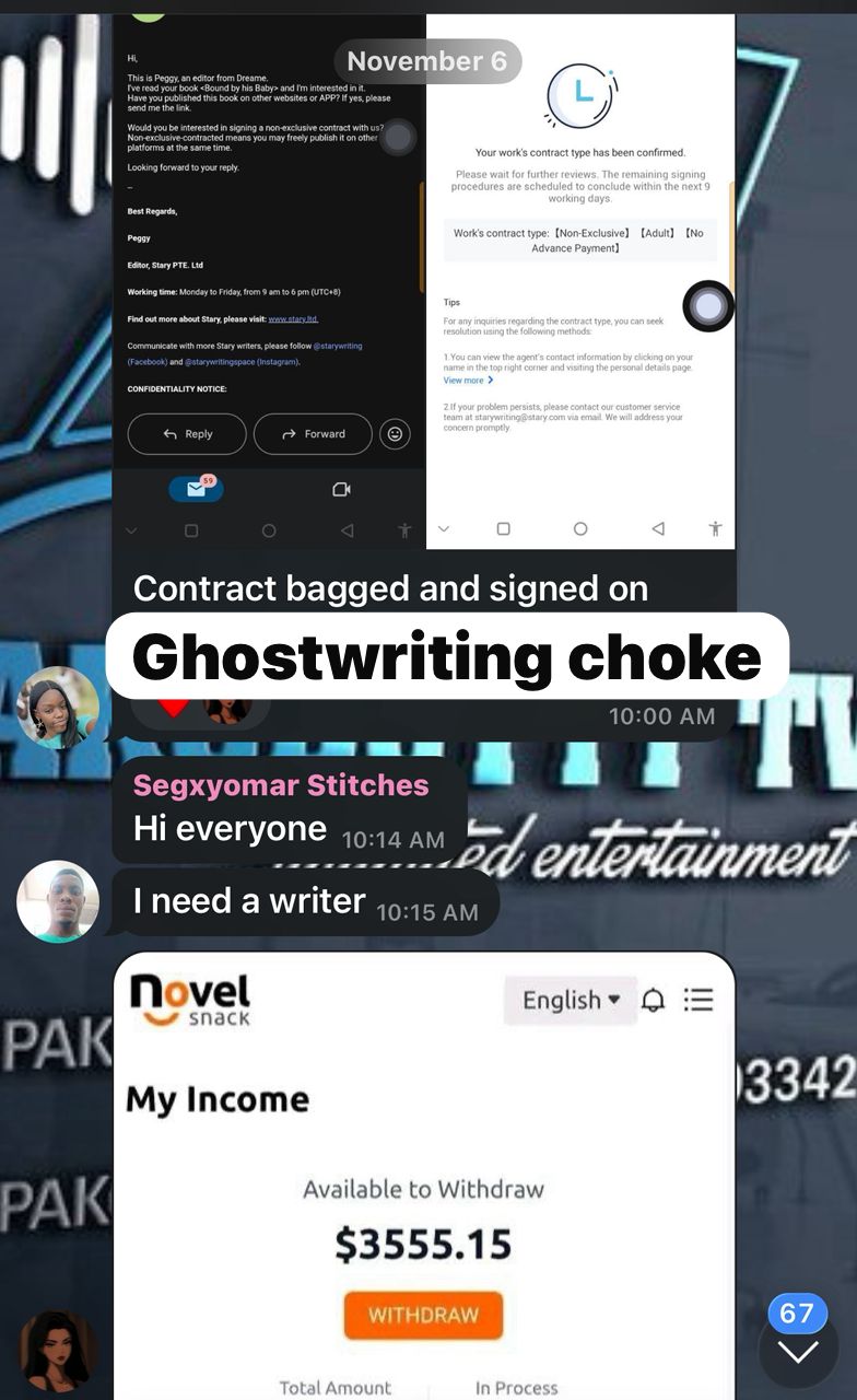 Ghostwriting 12